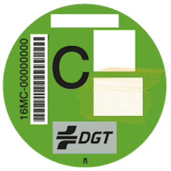 Etiqueta Ambiental C Verde